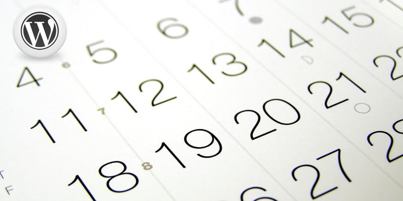 calendar registration of events